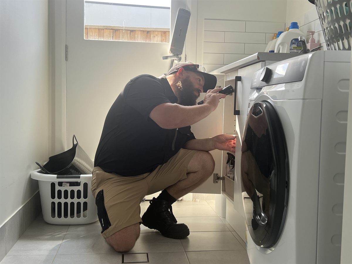 Fumatex carrying out an inspection at a Kempsey property